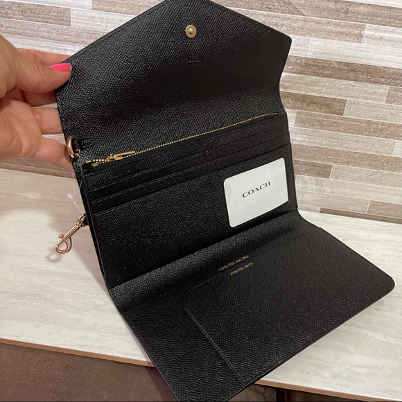 Coach Travel Envelope Wallet - Picture 4 of 8